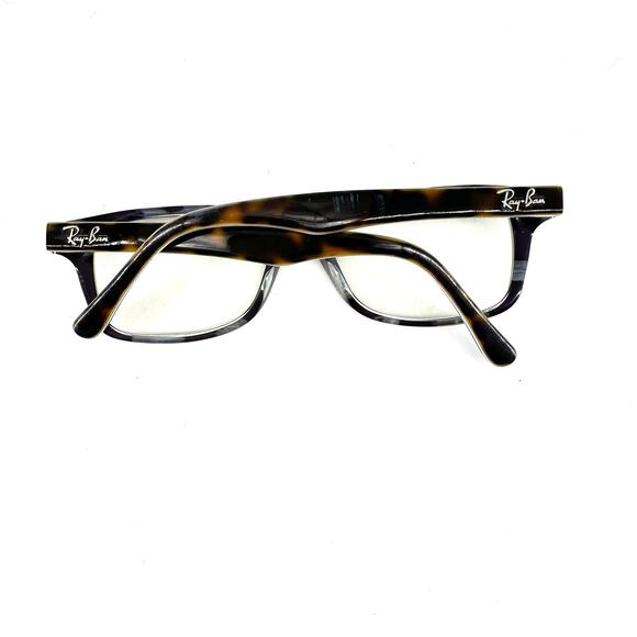 Ray-Ban RB1531 Tortoise & Light Blue Eyeglass Frames 52-17-140 - Picture 2 of 8